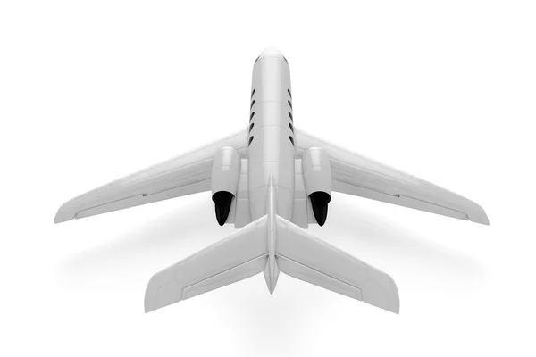 Small Private Airliner - Mockup 3D illustration — Stock Photo, Image