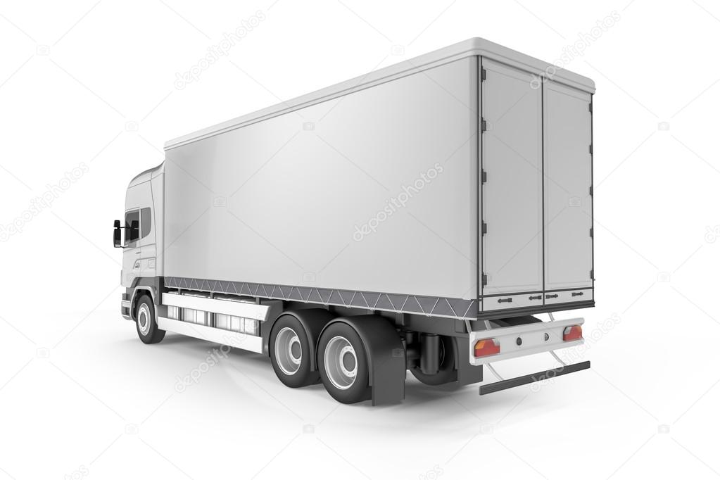 Download Big Truck Background - Blank mockup for design branding ...