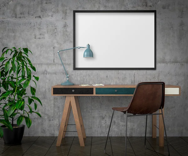 Alay poster, Resepsiyon ve sandalye, illüstrasyon.