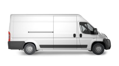 Teslimat Van mockup