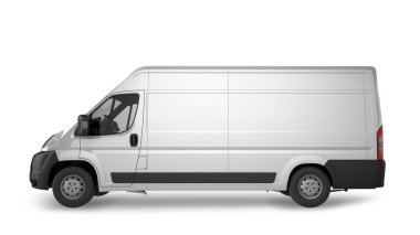 Teslimat Van mockup