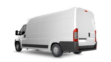 Teslimat Van mockup