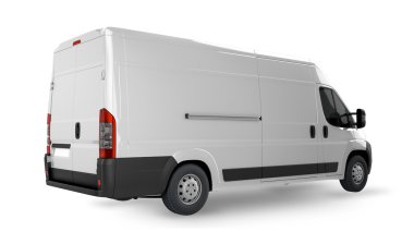 Teslimat Van mockup