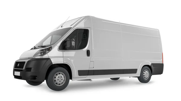 Delivery Van mockup — Stock Photo, Image