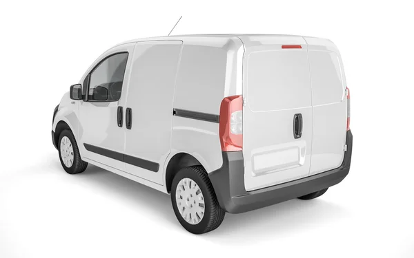 Pikap araba beyaz arka planda kadar sahte. Kolay ad bazı yaratıcı tasarım ya da logo bu boş alan.