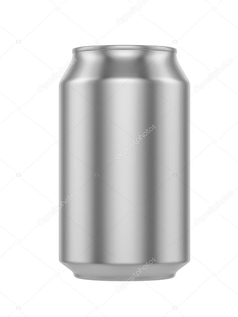 White Metal Aluminum Beverage Drink Can 500ml