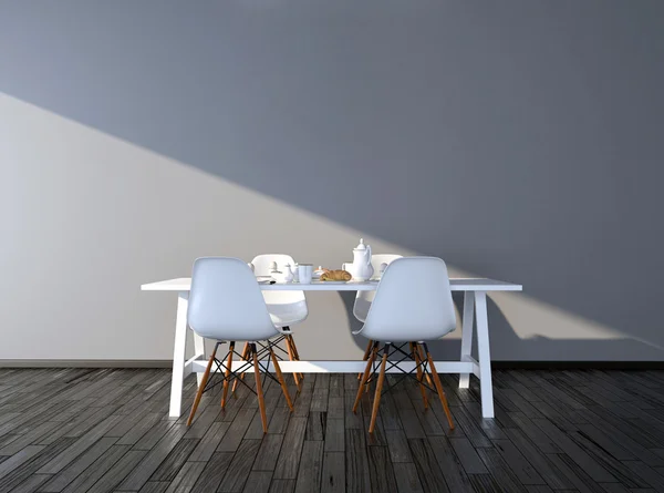 壁でキッチン - 美術背景の模擬上 — ストック写真