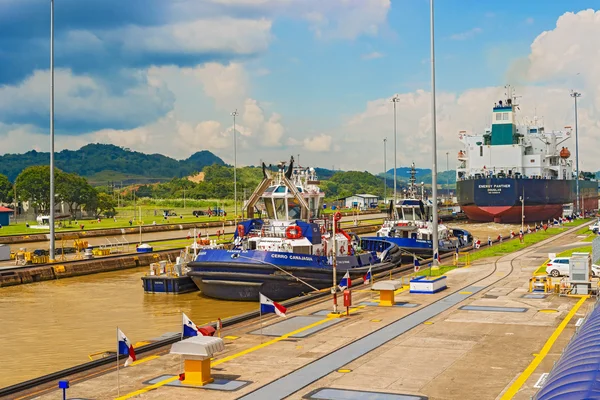 Miraflores sperrt Panamakanal — Stockfoto