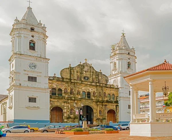 Katedra w Panama city — Zdjęcie stockowe