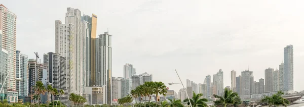 Wolkenkrabbers in Panama city, Panama. — Stockfoto