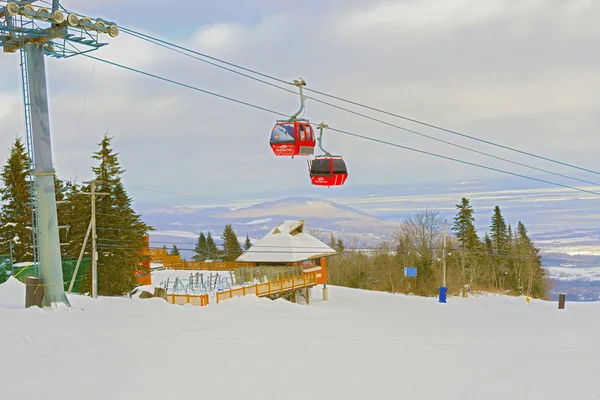 Mont Sainte Anne in Quebec, Canada. — Stock Photo, Image