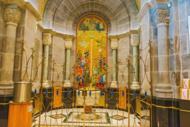 Sainte Anne de Beaupre Quebec, Kanada'da Bazilikası.