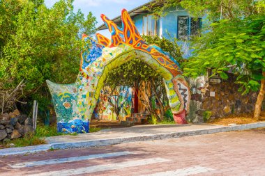 Puerto Ayora Galapagos evde giriş