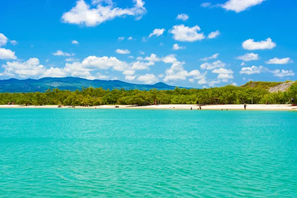 Tortuga Bay beach at Santa Cruz Island in Galapagos — Stock Photo, Image