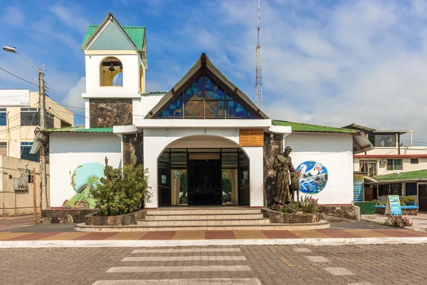 Parroquia Franciscana Santa Marianita Puerto Ayora Santa-templom — Stock Fotó