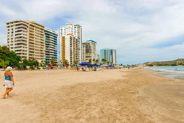 Playa de Chipipe itt: Salinas, Ecuador — Stock Fotó