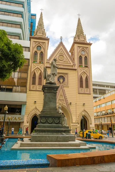 Fachada de Iglesia La Merced em Guayaquil, Equador — Fotografia de Stock