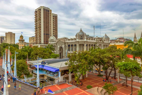 Visa på Malecon 2000 i Guayaquil, Ecuador. — Stockfoto