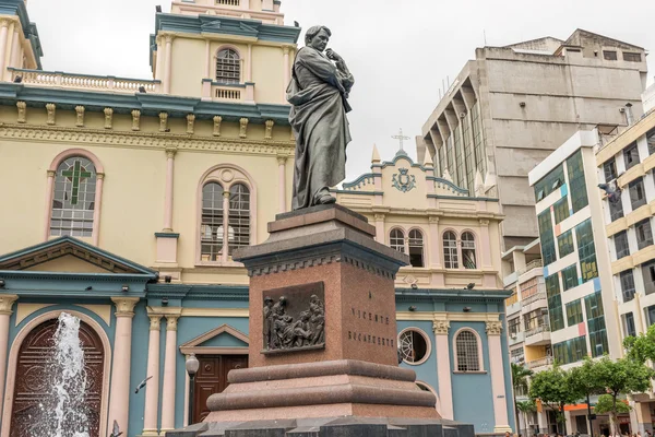 Iglesia de San Francisco en Guayaquil, Ecuador — Foto de Stock