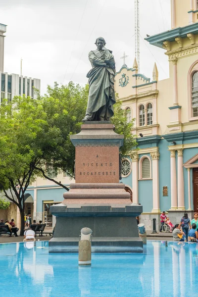 Guayaquil, Ekvator Vicente Rocafuerte heykeli — Stok fotoğraf