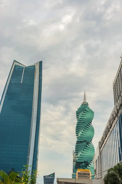 Wolkenkrabbers in Panama city, Panama. — Stockfoto