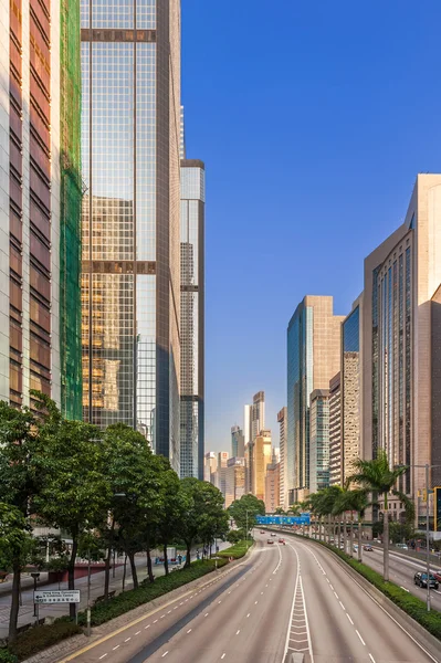 Highrise buildings in Hong Kong, China. — Stock Photo, Image