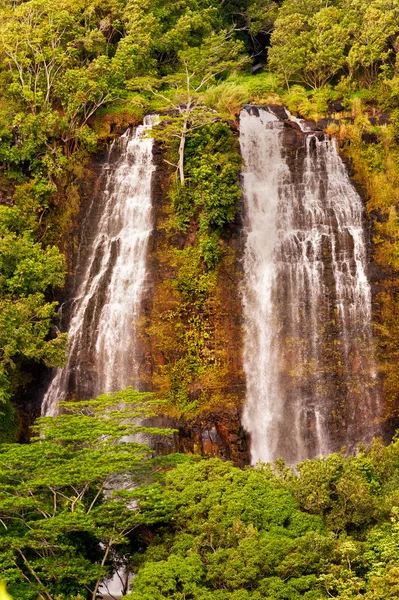 Cataratas de Opaeka 'a na Ilha Kauai do Havaí — Fotografia de Stock