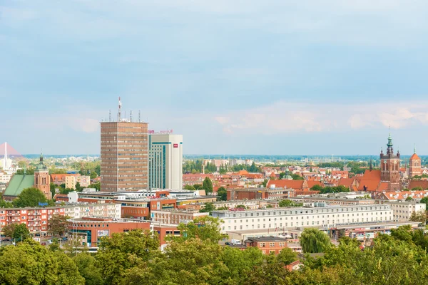 Vista en el casco antiguo de Gdansk, Polonia . —  Fotos de Stock