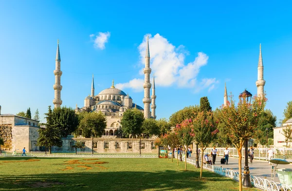 Die Sultan Ahmed Moschee in Istanbul, Türkei. — Stockfoto