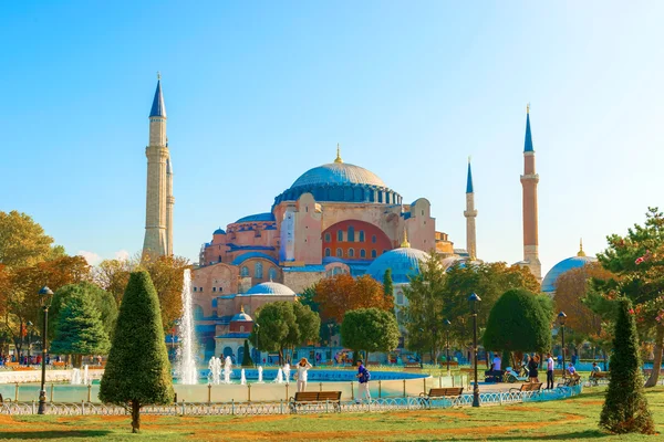 Istanbul'da Ayasofya Bazilikası — Stok fotoğraf