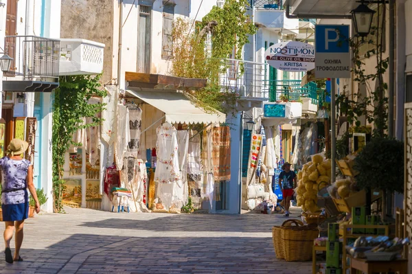 Stad van Kritsa in Kreta, Griekenland. — Stockfoto