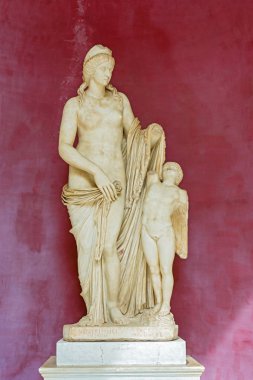 Venüs Felix Vatikan Müzesi'nde heykeli 