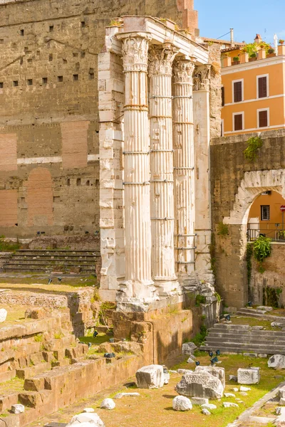 Roma, İtalya 'da Augustus Forumu. — Stok fotoğraf