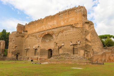 The Baths of Caracalla in Rome, Italy clipart