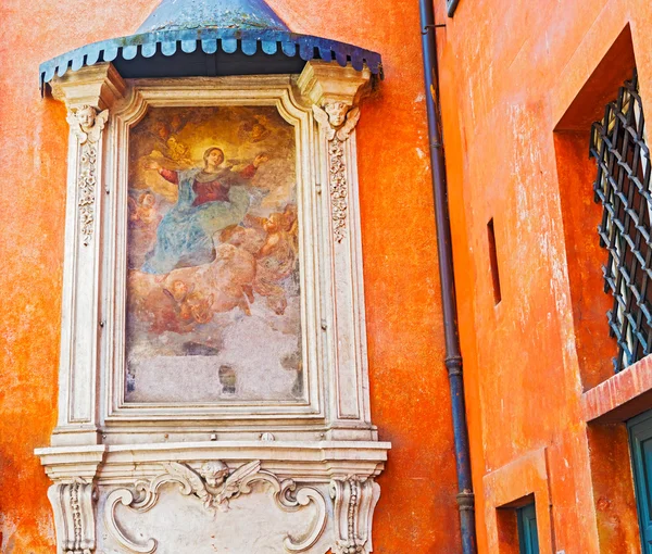 Peinture de Madonna Assunta à Rome, Italie — Photo