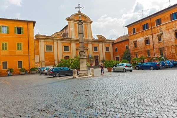 Kostel San Francesco Ripa v Římě, Itálie. — Stock fotografie
