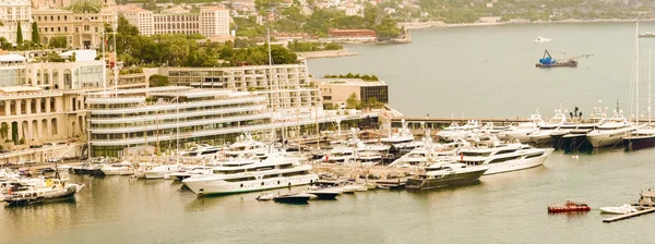 Il porto turistico di Monaco — Foto Stock