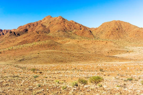 Paesaggio desertico vicino a Sesriem in Namibia . — Foto Stock