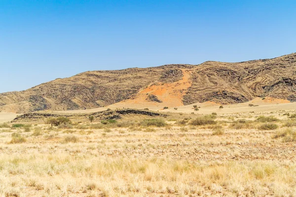 Namib woestijn in de buurt van Solitaire — Stockfoto