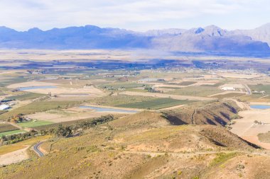 Ceres ve Citrusdal, Western Cape, Güney Afr arasındaki Gydo geçidinde
