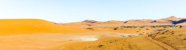Sand Dune in the Namibian Desert near Sossusvlei clipart