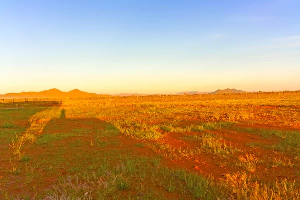Salida del sol en Namibia — Foto de Stock