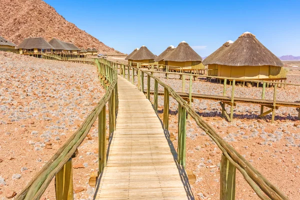 Sossus Dune Lodges in Namibia. — Stock Photo, Image