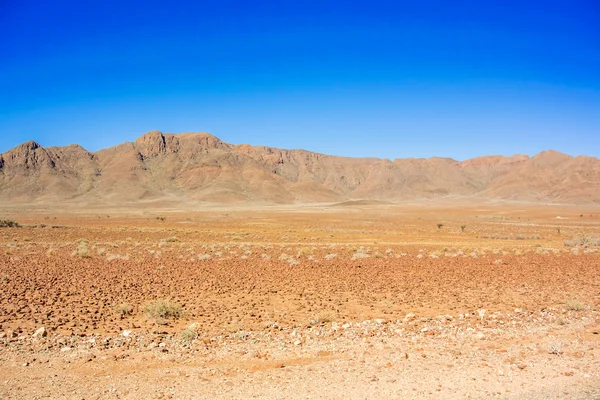 Woestijn landschap in de buurt van Sesriem in Namibië. — Stockfoto