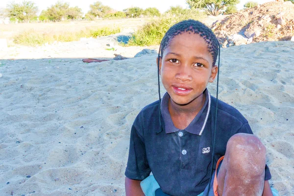 Retrato de menino africano — Fotografia de Stock