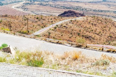 Spreetshoogte Pass manzara Namibya