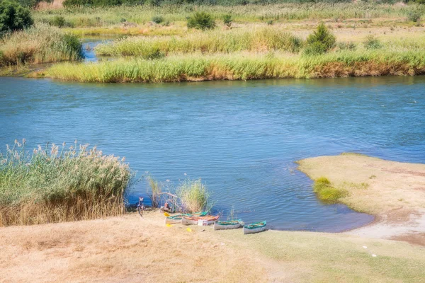 Orange River Namibia and South Africa border — Stock Photo, Image