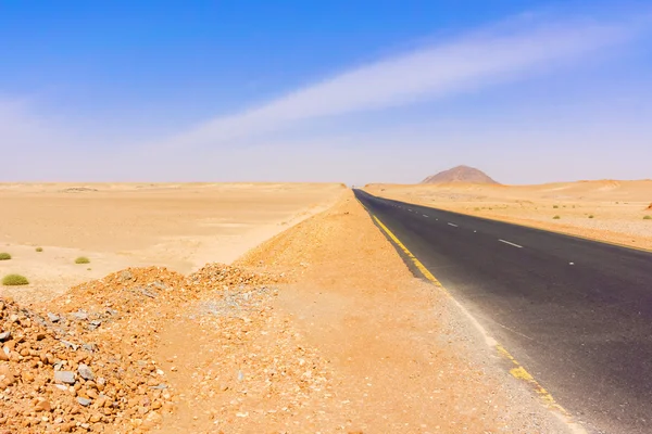 Eastern desert landscape in Sudan — Stock Photo, Image