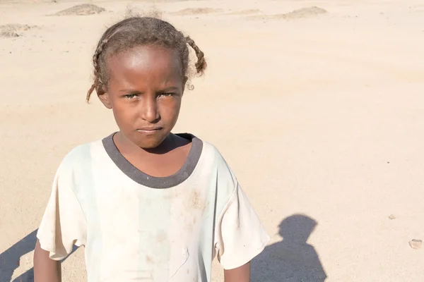 Πορτρέτο του Σουδάν κορίτσι — Φωτογραφία Αρχείου