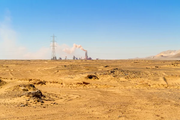 Desert landscape in Egypt — Stock Photo, Image